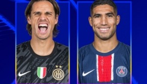 欧冠本周最佳球员候选：索默、阿什拉夫